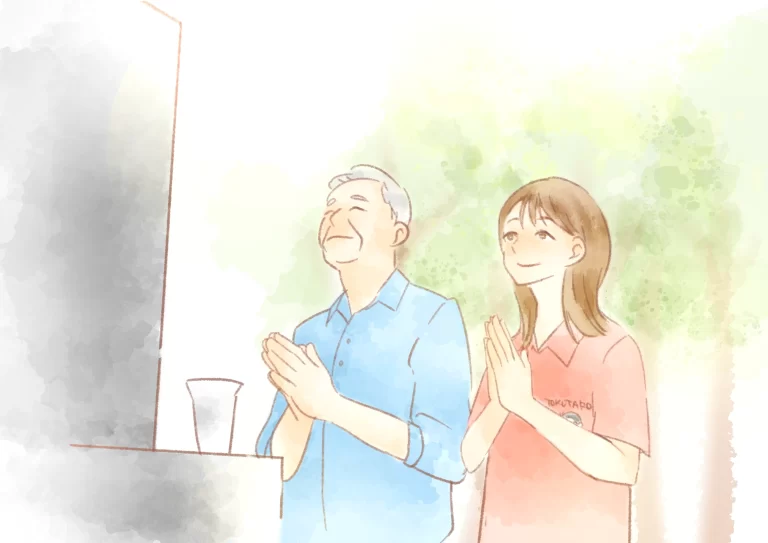墓参り